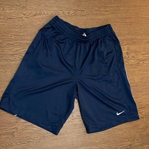 Nike Size L mesh basketball shorts